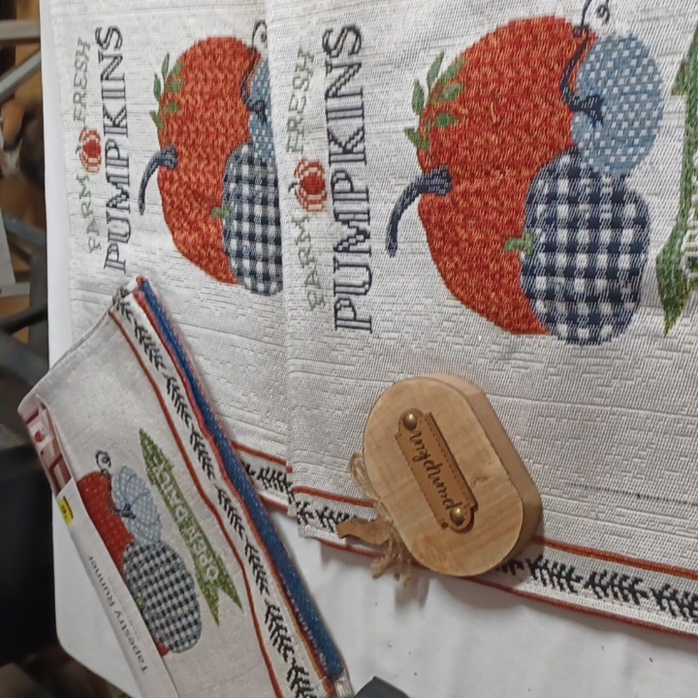 Nwt 6 pc place Matt's and table runner